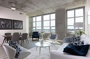 Furnished living room